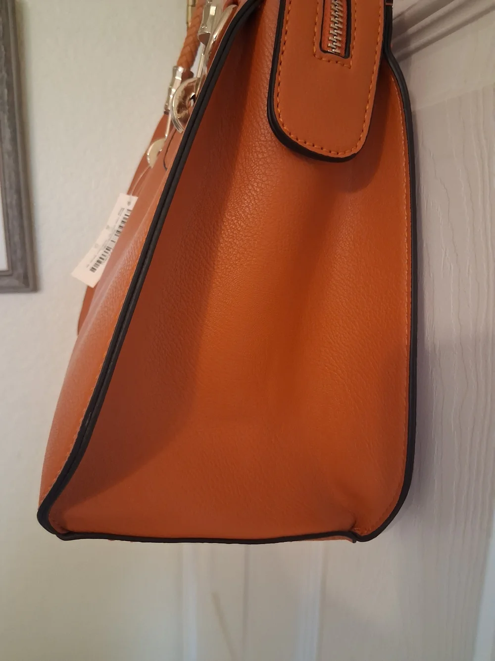 Women’s Structured Satchel Handbag - Tan